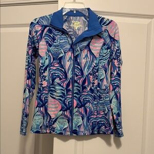 Lilly pulitzer Luxletic  UPF 50+leona Zip-Up Jacket